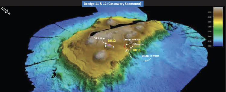 Hunting underwater ancient volcanoes to understand plate-plume interactions in the Coral and Tasman seas